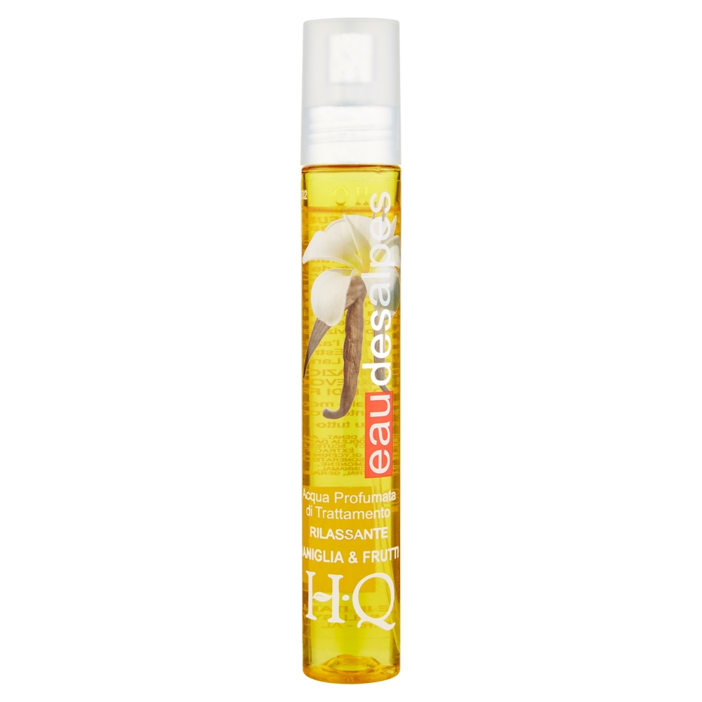 HQ Eaudesalpes Acqua Profumata di Trattamento Rilassante Vaniglia & frutti ref. 29585 75 ml